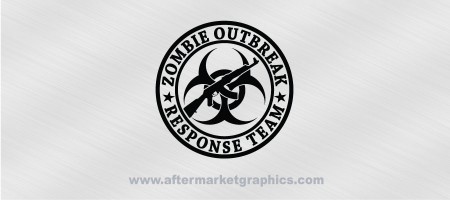 Zombie Outbreak Response Team AK47 Bio Decal